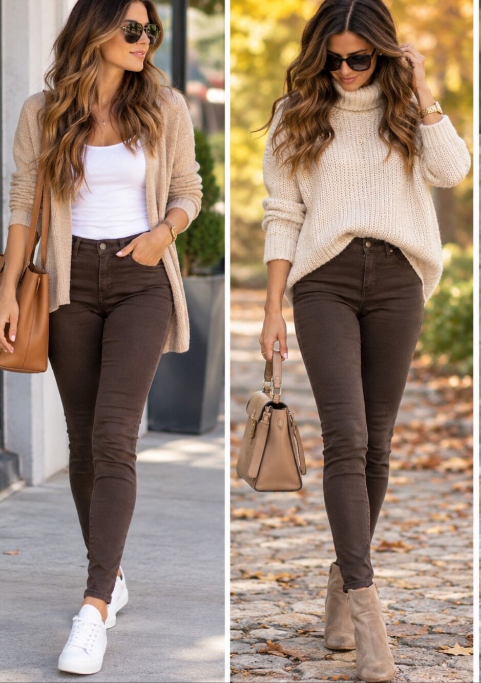 PAIGE Verdugo Ultra Skinny Jeans in Dark Brown